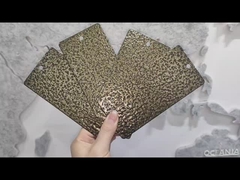 طلاء مسحوق الإيبوكسي البوليستر ذو التأثير المطرقي الزخرفي القوي لتغطية العيوب