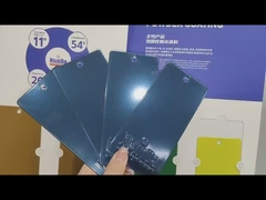 Elegant and Durable Blue Metallic Powder Coat for Automotive Parts with UV-Resistant Properties