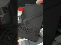 Hsinda مقاومة للكيماويات Ral 9005 90-100٪ طلاء مسحوق أسود لامع طلاء كهربائي ثابت لـ Sprin