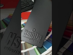 مقاومة للأجواء لون فاخر طويل الأمد RAL9005 مات بوليستر مسحوق طلاء طلاء لطلاء المعدات