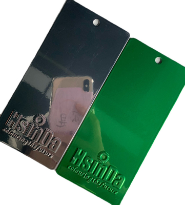 ألوان الوهم Super Chrome Dry Plating Green Electrostatic Powder Coating Spray Paint لون الوهم السوبر الكرومية
