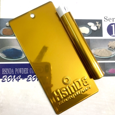 طلاء الكروم 24k الذهب النقي تأثير طبقات مزدوجة طبقة مسحوق الكهرباء الستاتيكية للأثاث الفاخر